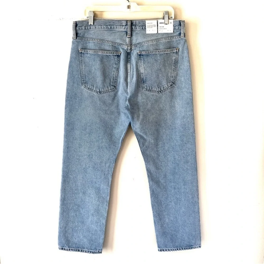 NWT Agolde Mia Mid Rise Straight jeans size 31 Revolve